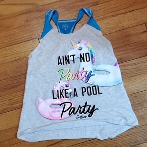 Justice tank top